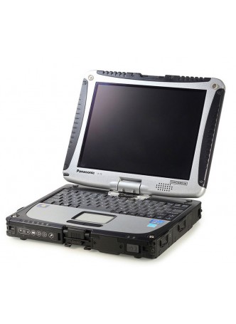 panasonic Toughbook CF-19 laptop Installed ET 2022A+SIS 2021 with cat et 3 Adapter III Comm 3 p/n 478-0235